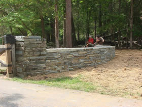 Friends of Morrow Mountain helping