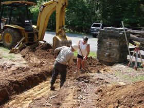 Friends of Morrow Mountain helping
