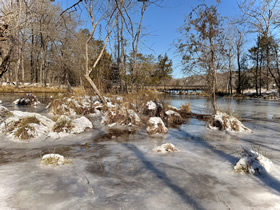 Frozen Lakefront
